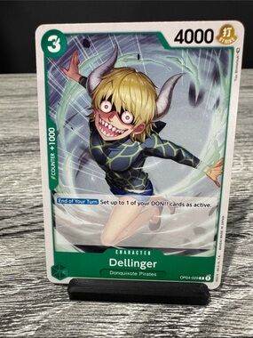 One Piece | Kingdoms of Intrigue: Dellinger (OP04-029) - Trading Card